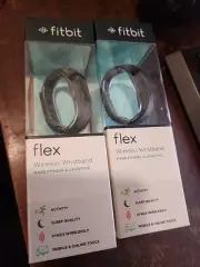 Fitbit Flex Wireless Activity Sleep Wristband Black New Sealed FB401BK