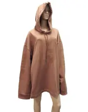 Fenty Puma By Rihanna Womens Long Sleeve Graphic Hoody, Friar Brown, M