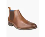 Florsheim Ceduna Men's Plain Toe Chelsea Boot Shoes - COGNAC