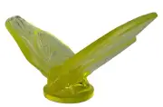 Signed Lalique Open Wing Butterfly Papillon Aurore Crystal Figurine
