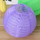 3PCS Round Silk Lanterns Outdoor Party Lantern Chinese Paper Lanterns