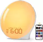 Sunrise Alarm Clock Wake up Light - Light Alarm with Sunrise/Sunset Simulation
