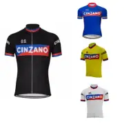 Retro 1970 CINZANO Cycling Jerseys Tops mens team Bike jerseys Bicycle Jersey
