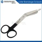 new german 1 lister bandage nurse scissors - 5.5" black color