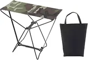 GARENDE Folding Camping Stool, Camping Chair Outside Portable Foldable Stool Camp Stool for Garden Yard Fishing Backyard Picnic