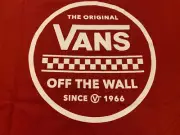 NWT, Vans Off The Wall, T-Shirt, Burgundy/Red, Kid's Size Large
