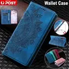 For Samsung S25 S24 FE S23 S22 S21 S20 Ultra Plus Case Leather Wallet Flip Cover