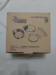 Nuwave Ultimate Induction 12 Pc Cookware Set 31120A Steamer Fondue