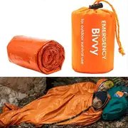 Lightweight Emergency Sleeping Bag, Survival Bivy Sack, Emergency Blanket, Survival Gear For Outdoor Hiking Camping one-size