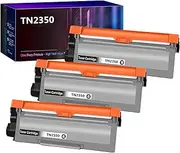 3 Pack TN2350 Toner Cartridge Compatible with Brother HLL2300D HLL2340DW HLL2365DW MFC-L2700DW MFCL2700DW MFC-L2703DW MFCL2720DW MFCL2740DW