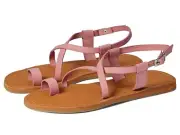 Hari Mari Chantik Sandals Women's US 9 Pink Leather Toe Loop Slingback KHD951