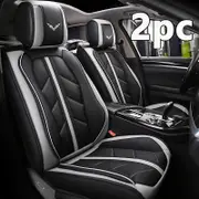 Leather Car Seat Cover for Peugeot 208 508 307 407 308 SW 2008 5008 3008 301 107 T9 607 206 RCZ 4008 206 207 308s Seat Protector 2pc seat cover(.397)