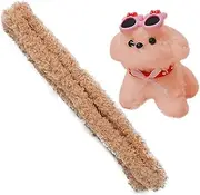 Plush Sticks for Crafts,Craft Sticks Plush Doll Stick - Arts Crafts Wool Sticks, Craft Materials Molding Sculpting Sticks for Handicraft School Project Supplies