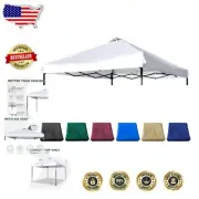 Lightweight Pure White Canopy Cover 10x10 with Easy Installation and Air Vents