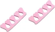 minkissy 80 Pcs Toe Separators Pedicure Finger Toe Separator Nail Toe Separator Toe Separators Foam