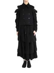 [Noir Kei Ninomiya] Milled Wool Jacket