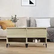 Side Tables 2 pcs Sonoma Oak 50x46x50 cm Engineered Wood Home Accent