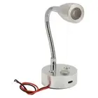 RV LED Bedside Light USB Type C 3 Color Temperature Dimmable Touch Switch Good