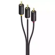 Alogic Premium 2m 3 RCA to Composite CableMale Male CABLES - 3RCA-3RCA-02