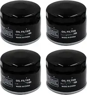 1/2/4 Pcs Motorcycle Oil Filter For 500 X10 BEVERLY CRUISER 500 IE TOURER 400 MP3 400 500 X8 X9 EVOLUTION X-EVO(4 Pcs)