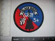 NEW Military Patch US Air Force SR-71 Blackbird Mach 3+ Skunk Works