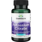 Swanson Potassium Citrate 99mg 120 Caps