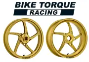 O.Z. Piega Gold Superlight Alloy Wheels to fit Ducati 800 Monster S2R 05-08