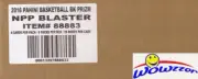 2016/17 Panini Prizm Basketball Factory Sealed 20 Box Blaster CASE-20 AUTO/MEM