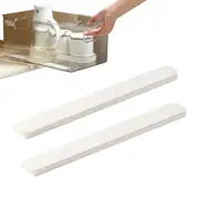 2 Pieces Diy Pull Out Rail Basket Telescopic Track Drawer Organizers Slides For Drawer Organisers
