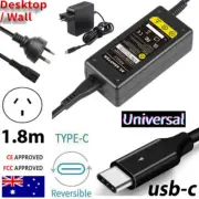 90 watt AC USB-C Laptop Charger Power Adapter For Acer Chromebook HP Dell Lenovo