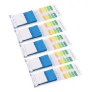 PH Test Strips 0.5-5.0 Indicator Paper Lab Litmus Tester Alkaline Acid 5pcs