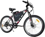 TDR 27.5 Inch Electric Mountain Bike Ebike 1500W Rear Motor 48V 20A Battery Alloy Frame LCD Display Hydraulic Disc Brake PAS Sensor Shimano Freewheel