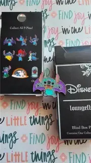 Disney Loungefly Stitch Blind Box Mystery - Vampire Bat 135369