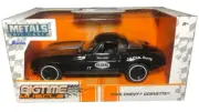 Jada BIG TIME MUSCLE 1966 Chevy Corvette 1:32 Scale Diecast, Black
