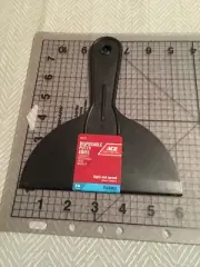 6” wide Disposable Putty Knife, flexible handle & head￼, Ace Hardware brand Tool