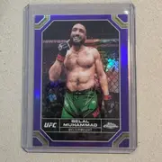 2024 Topps Chrome UFC - BELAL MUHAMMAD Purple Refractor #24