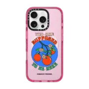 iPhone 16 Pro Impact Case MagSafe Compatible Encouraging Oranges by Exquisite Paradox