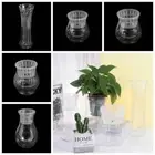 Self Watering Aquatic Plant Container Hydroponic Flower Pot Office