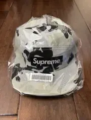 Supreme FW24 Reflective Jacquard Camp Cap Arctic Camo One Size New IN HAND