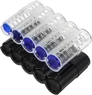 Operitacx 2pcs Coin Organizer with Spring Mechanism Compact Storage Box for Euro Coins Portable Holder for Quick Sorting and Ample Storage for Cabinets