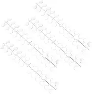 HONITANO 5 Sets Transparent Nail Tips Color Chart Display Board for Manicure Boards with Tips Each for Nail Art Practice Salon Use and Labeling