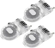 KITANDOVE 3Pcs Theft Locks for Snowboard Scooter and Bike Lightweight and Durable Plastic Security Cable for Outdoor Use for Ski Trips and Stroller Protection