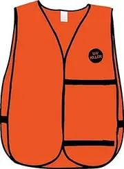 [Atsko] Sno-Seal UV Killer Treated Blaze Orange Vest, One Size