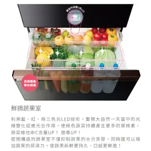 MITSUBISHI三菱冰箱455L、日本製變頻五門冰箱 MR-B46F-F水晶杏/W水晶白