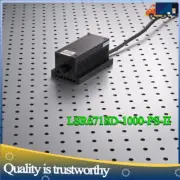 671nm 1W Red semiconductor Laser Module TTL Analog +TEC +Adjustable Power Supply