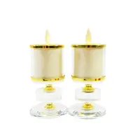 在飛比找momo購物網優惠-【新韻傳音】光普心燈 光普燭杯+充電式電子蠟燭白色(白色 2