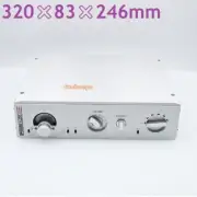 Preamplifier Chassis Aluminum Case HiFi Diy VU metre DAC amplifier enclosure