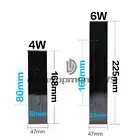 4W /6W Aluminium Alloy UV Lamp Tin Side Detector Tin Face Inspector for Glass
