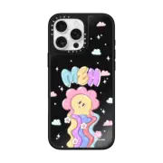 iPhone 16 Pro Max Mirror Case MagSafe Compatible Meh Melting Face Emoji