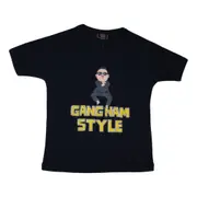 Kid's Children's T-Shirt PSY inspired Gangnam Style T shirt 100% Cotton